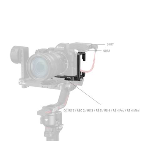 SmallRig 5256 - płytka L-kształtna do Nikon, przykład użycia